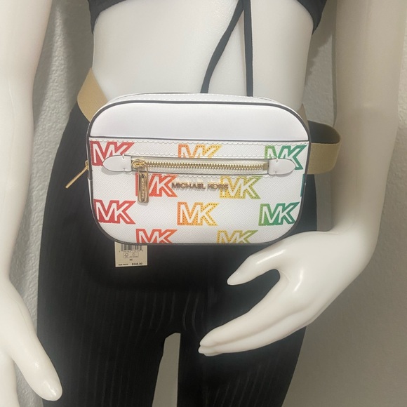Michael Kors Optic White Multi Belt Bag main image 5